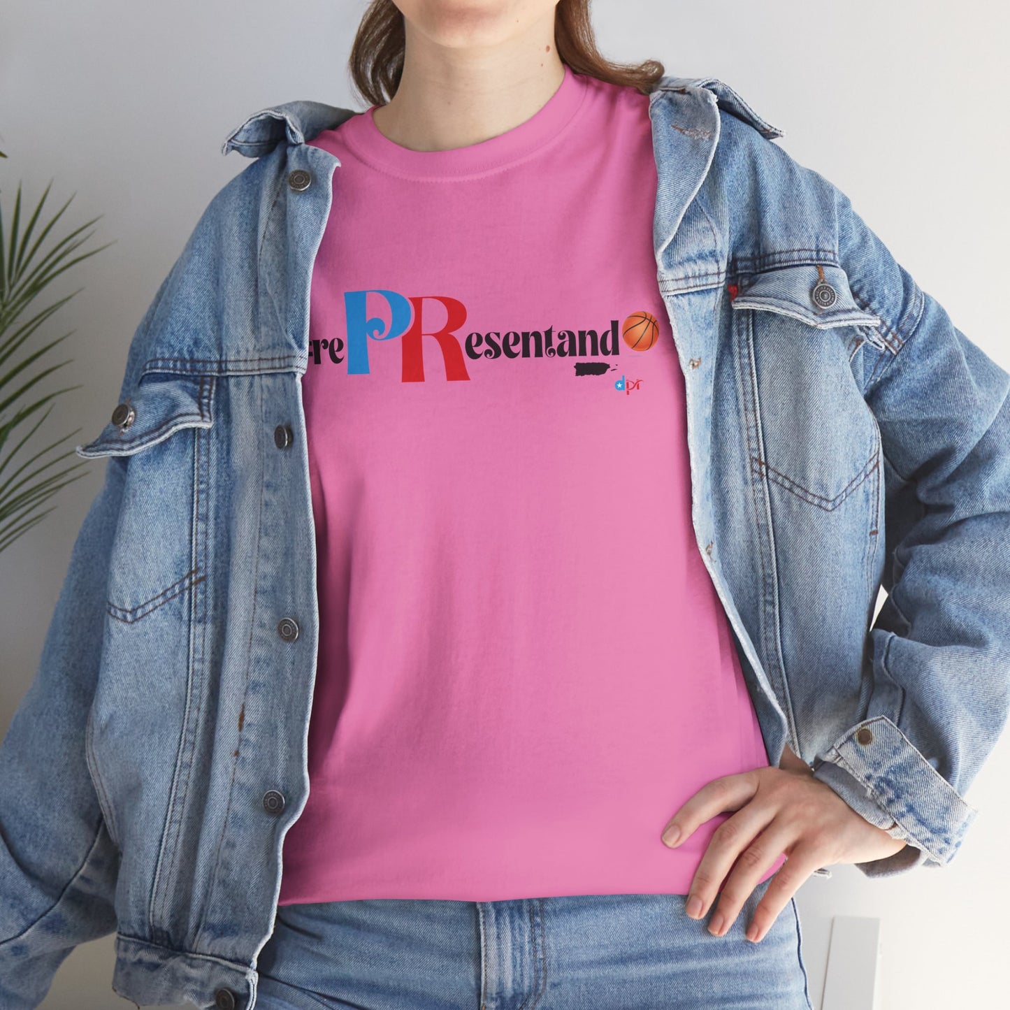 RePResentando Basketball Unisex Heavy Cotton Tee