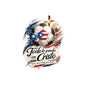 Todo lo puedo en Cristo Puerto Rican Flag Soccer Ball Waterproof Kiss-Cut Vinyl Decal