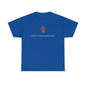 Mi Atleta Pertenece Primero a Jesús | Puerto Rico Faith Cross Soccer ball Unisex Heavy Cotton Tee