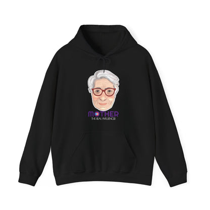 Mother The Real Influencer Unisex Heavy Blend™ Boricua-Style Hoodies