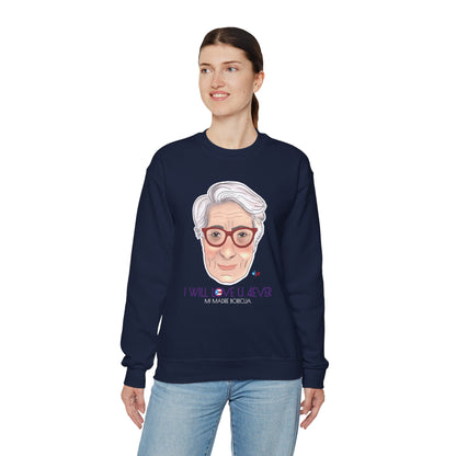 I Will Love You Forever Mamá Boricua Heavy Blend™ Crewneck Sweatshirt