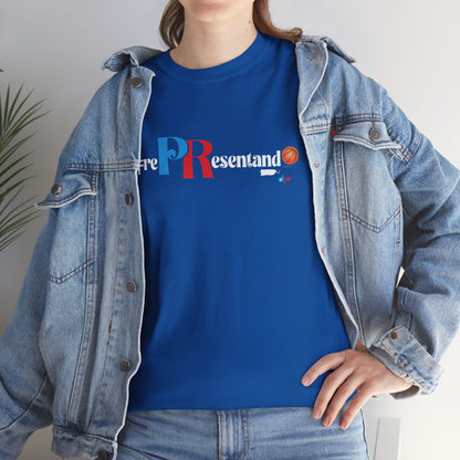 RePResentando Basketball Unisex Heavy Cotton Tee