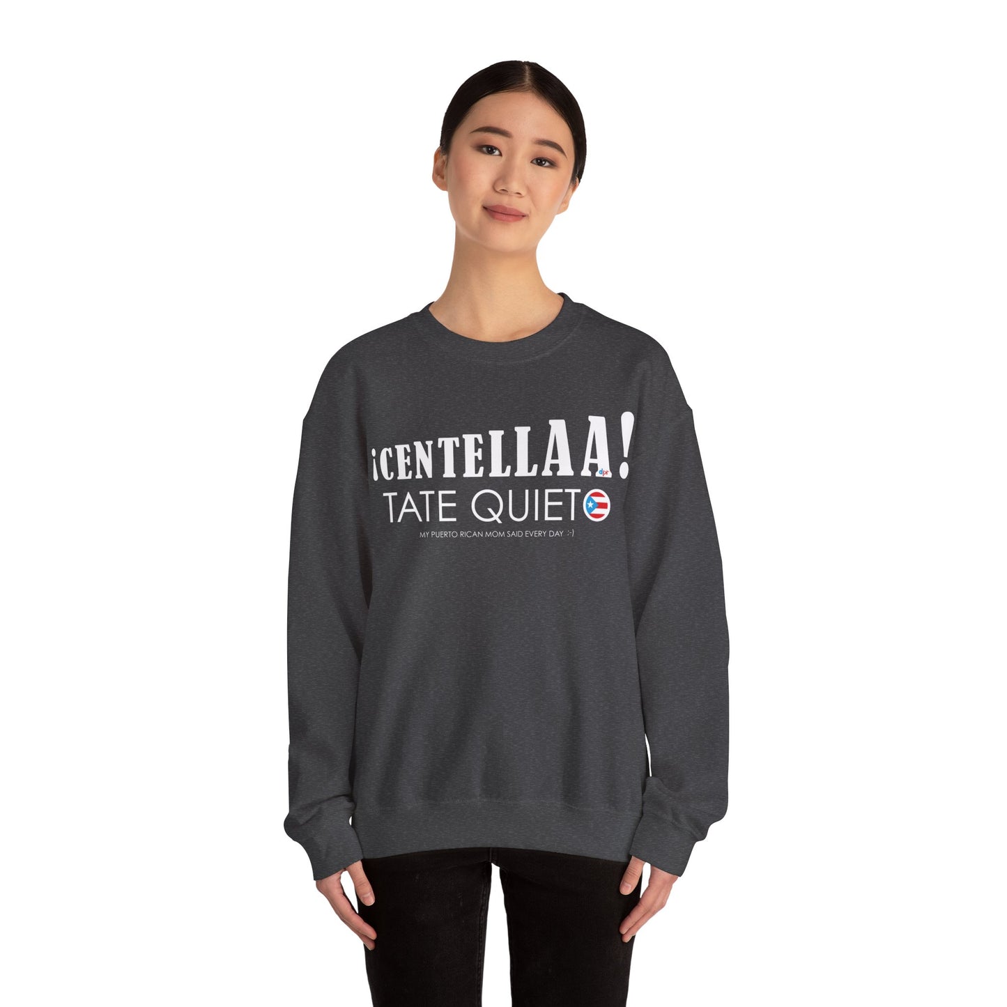 CENTELLA! Puerto Rican Mom Heavy Blend™ Crewneck Sweatshirt