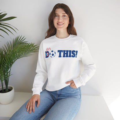 Let's Do This Soccer Heavy Blend™ Crewneck Sweatshirt