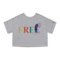 Free BORICUA Flowy Cropped Tee