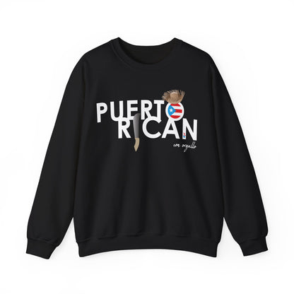 Puerto Rican con orgullo 2 Unisex Heavy Blend™ Crewneck Sweaters