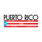 Puerto Rico HOME Waterproof Kiss-Cut Vinyl Decals