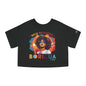 Back To School Boricua Girl Flow T Shirt Flowy Cropped Tee