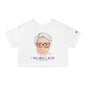 I Will Love You Forever Mamá Boricua Women's Flowy Cropped Tee