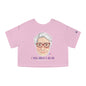 I Will Love You Forever Mamá Boricua Women's Flowy Cropped Tee
