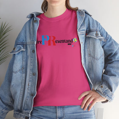 RePResentando Volleyball Unisex Heavy Cotton Tee