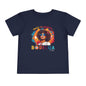 Back to School Boricua Girl Flow Toddler Short Sleeve Tee