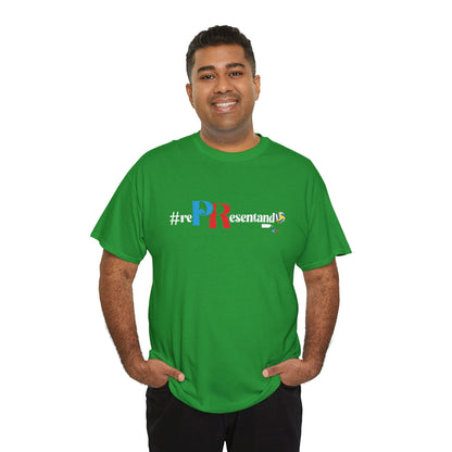 RePResentando Volleyball Unisex Heavy Cotton Tee