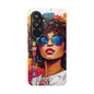 Boricua Girl Mosaico White Tough Phone Cases