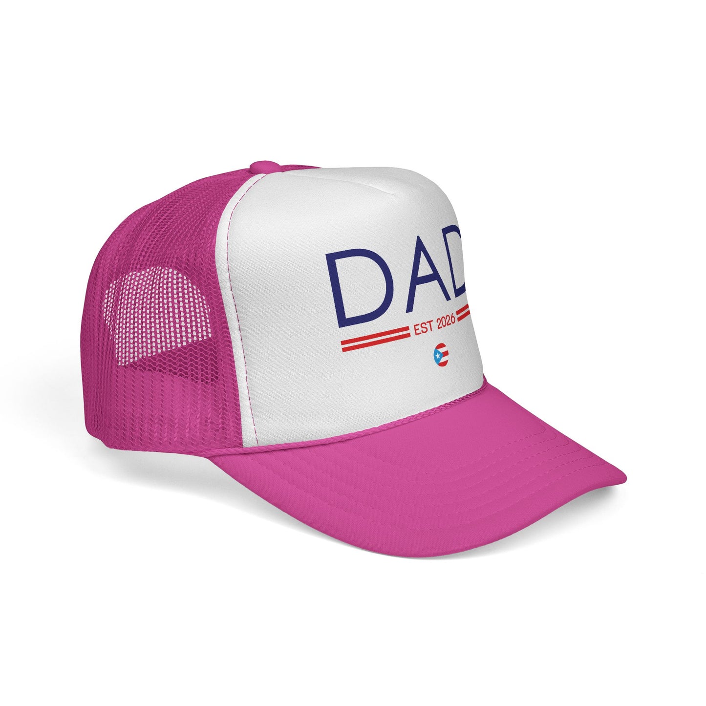 DAD Established 2026 Puerto Rican Pride Trucker Caps FREE SHIPPING