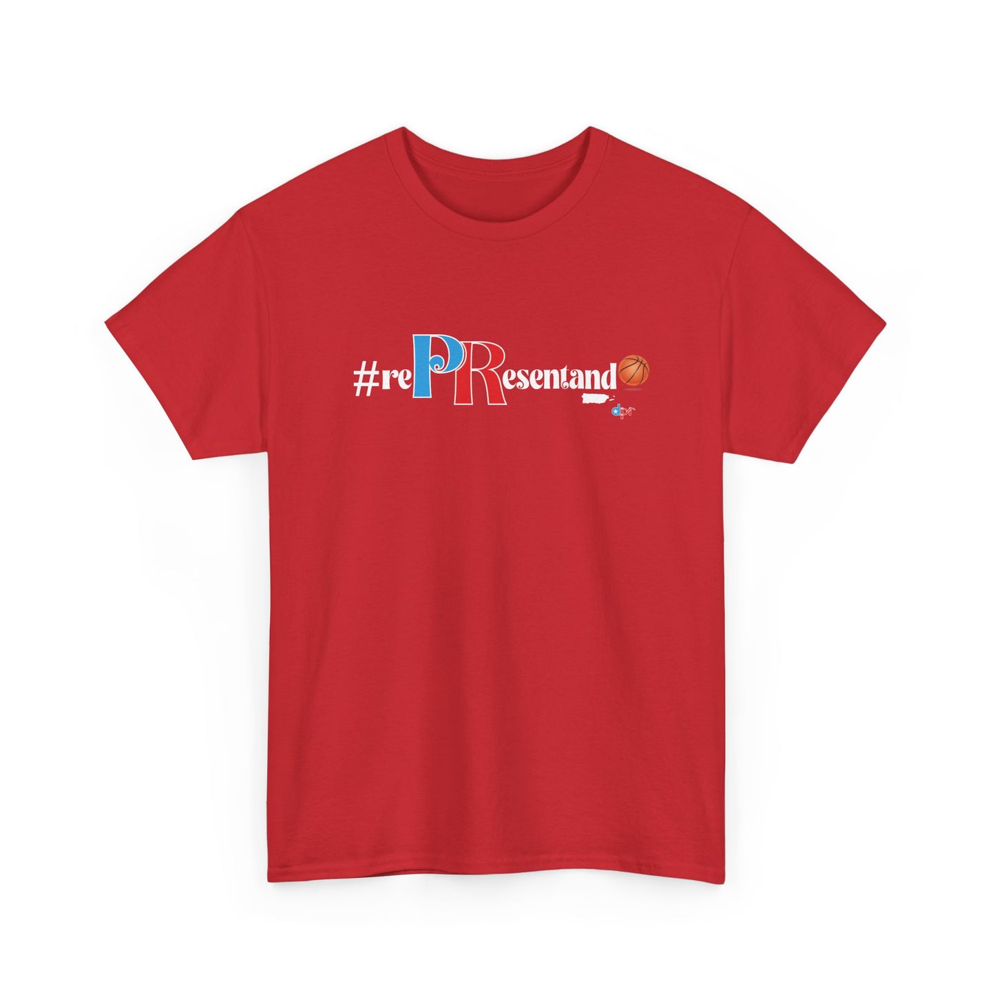 RePResentando Basketball Unisex Heavy Cotton Tee