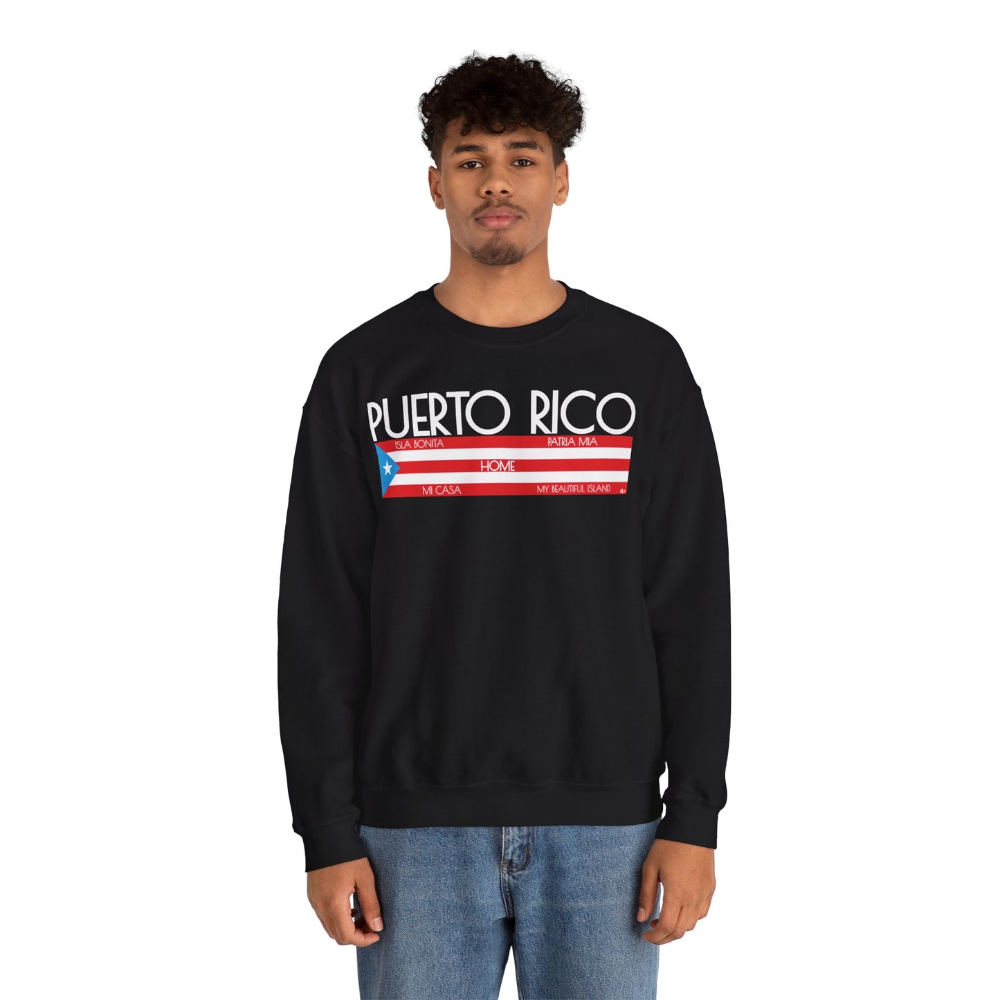 Puerto Rico HOME Heavy Blend™ Crewneck Sweaters