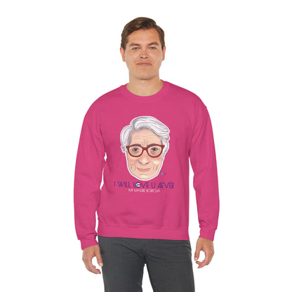 I Will Love You Forever Mamá Boricua Heavy Blend™ Crewneck Sweatshirt