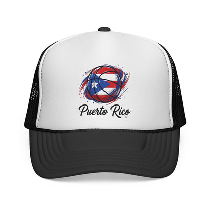 Puerto Rico Basketball Flag 2 Trucker Caps FREE SHIPPING