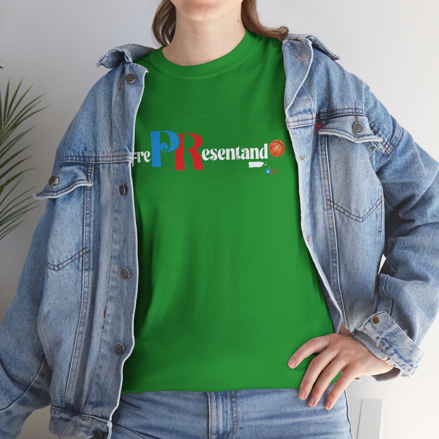 RePResentando Basketball Unisex Heavy Cotton Tee