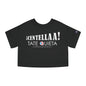 CENTELLA! Puerto Rican Mom WOMAN  Flowy Cropped Tee