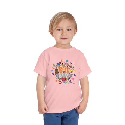 Daycare Here I Come - Back to School Boricua Toddler Short Sleeve Tee