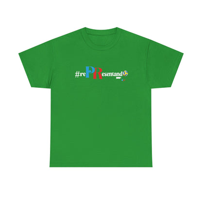 RePResentando Volleyball Unisex Heavy Cotton Tee