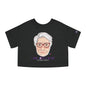 I Will Love You Forever Abuelita Boricua Women's Flowy Cropped Tee