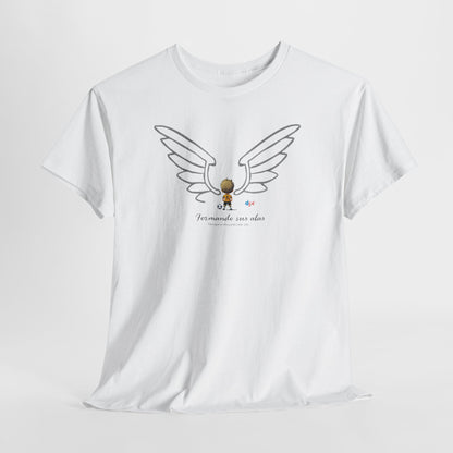 Formando sus Alas | Soccer Player Unisex Heavy Cotton Tee