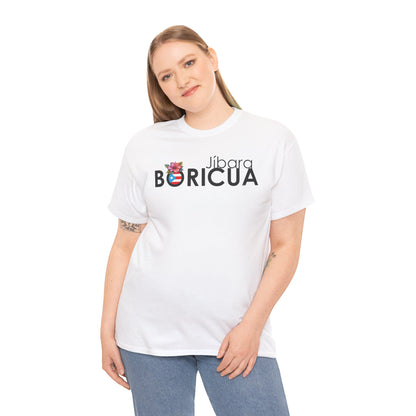 Jíbara Boricua Unisex Heavy Cotton Tee