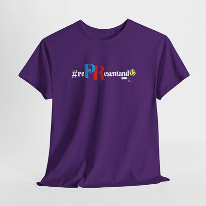 RePResentando Volleyball Unisex Heavy Cotton Tee
