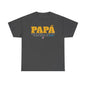Papá My Hero Yellow Heavy Cotton Tee