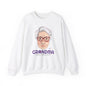 Abuela Boricua Always Here Never Left Heavy Blend™ Crewneck Sweatshirt
