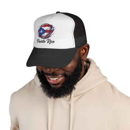 Puerto Rico Volleyball Flag  Trucker Caps FREE SHIPPING