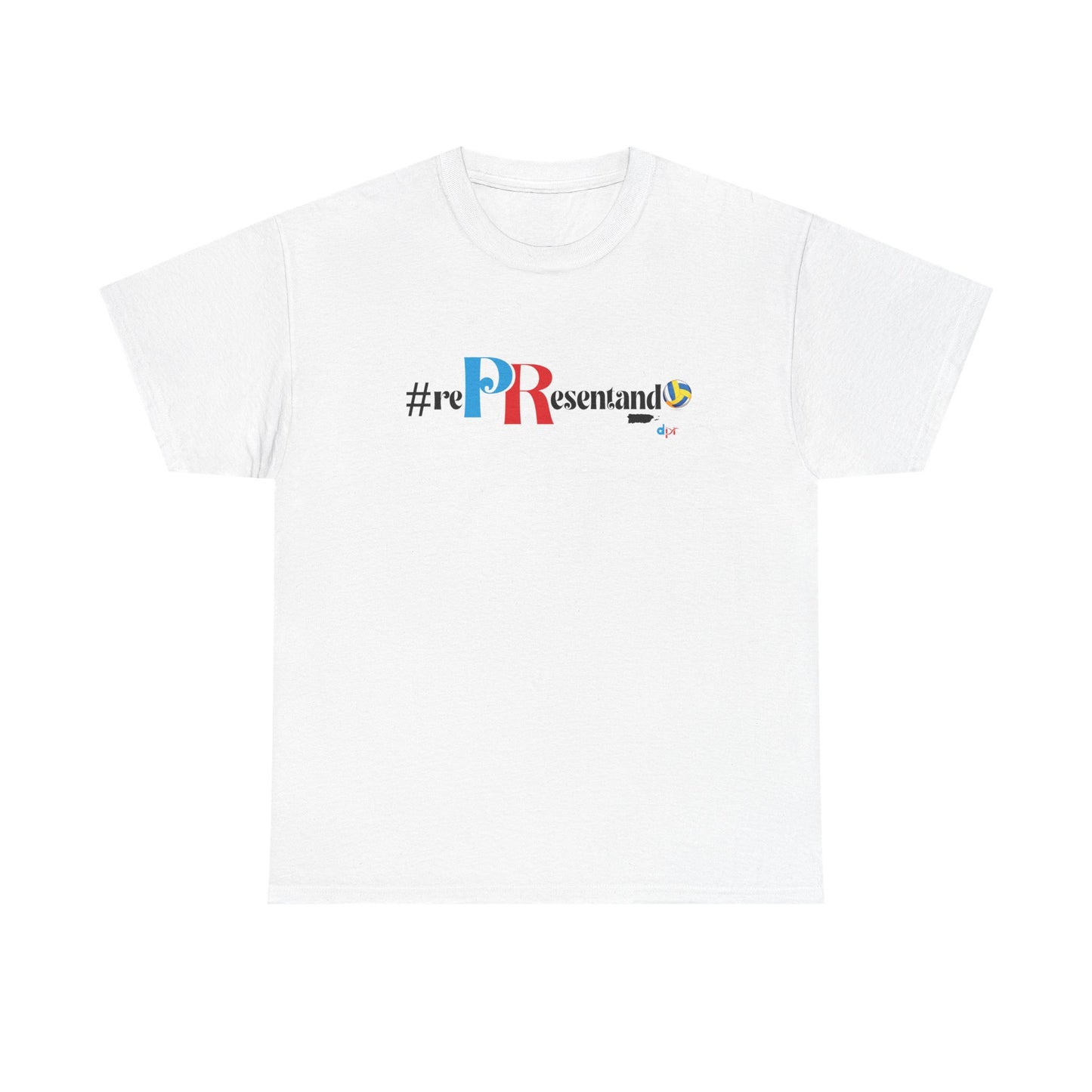 RePResentando Volleyball Unisex Heavy Cotton Tee