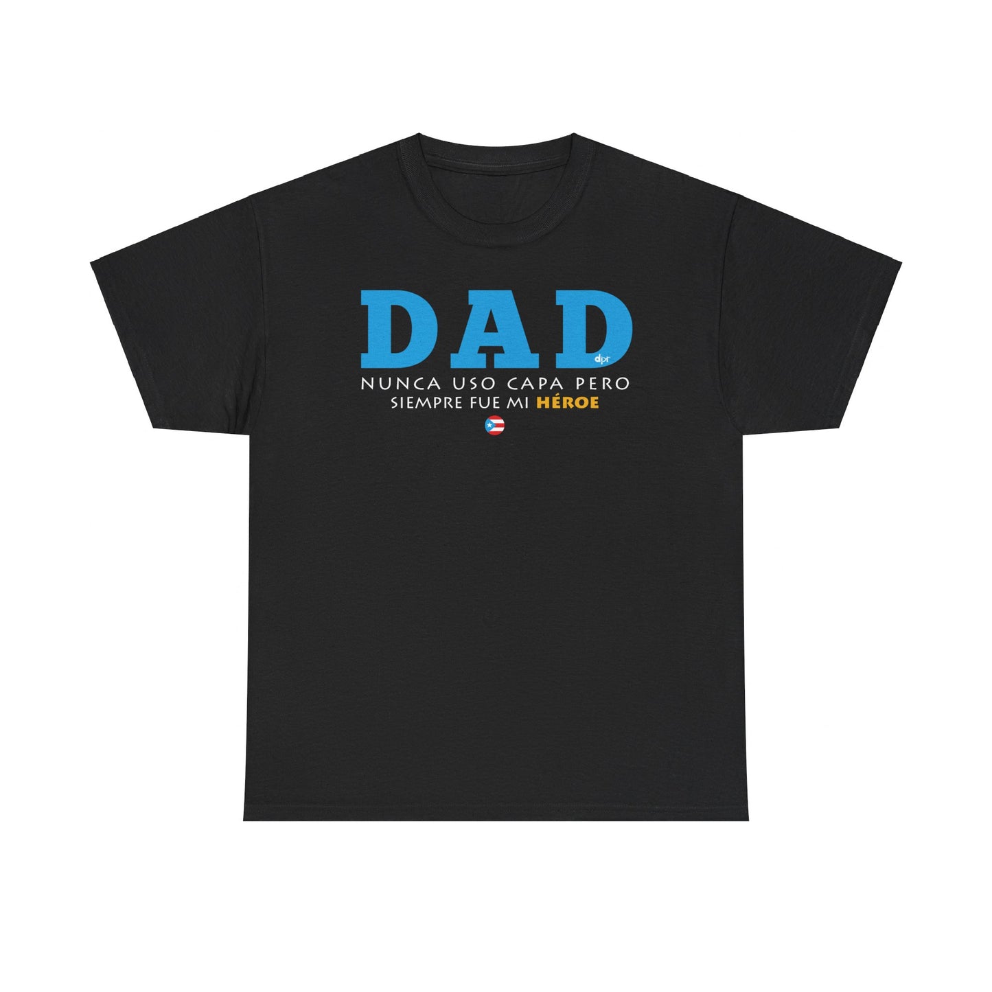 Dad Mi Héroe Blue Unisex Heavy Cotton Tee