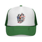 Faith Over Fear Christian Basketball | Puerto Rican Flag Trucker Caps FREE SHIPPING