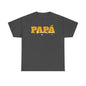 Papá The Real Influencer Yellow Heavy Cotton Tee