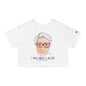 I Will Love You Forever Abuelita Boricua Women's Flowy Cropped Tee