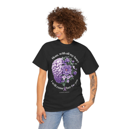 MOM I Will Remember for You  Unisex Heavy Cotton Tee