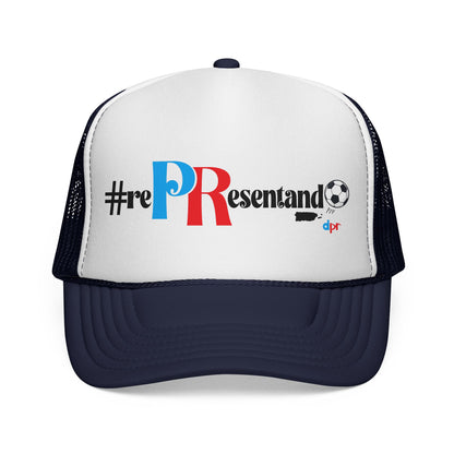RePResentando Soccer Puerto Rican Pride Trucker Caps FREE SHIPPING