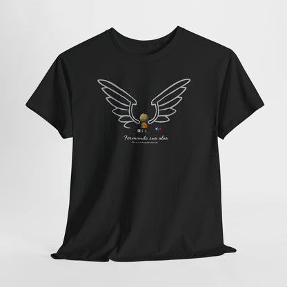 Formando sus Alas | Soccer Player Unisex Heavy Cotton Tee