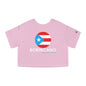 BORINCANO BANDERA Flowy Cropped Tee