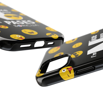 I'm Nice pero No Te Pases Black Tough Phone Cases