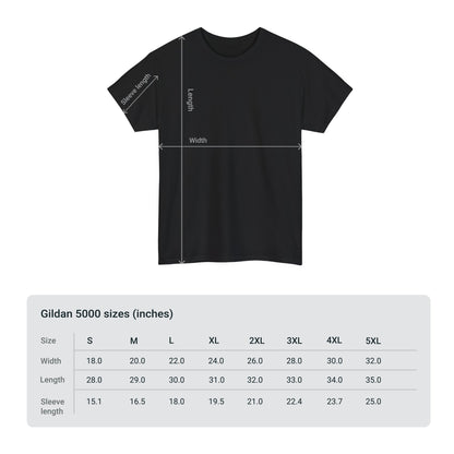 Dad Mi Héroe Blue Unisex Heavy Cotton Tee