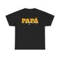 Papá The Real Influencer Yellow Heavy Cotton Tee