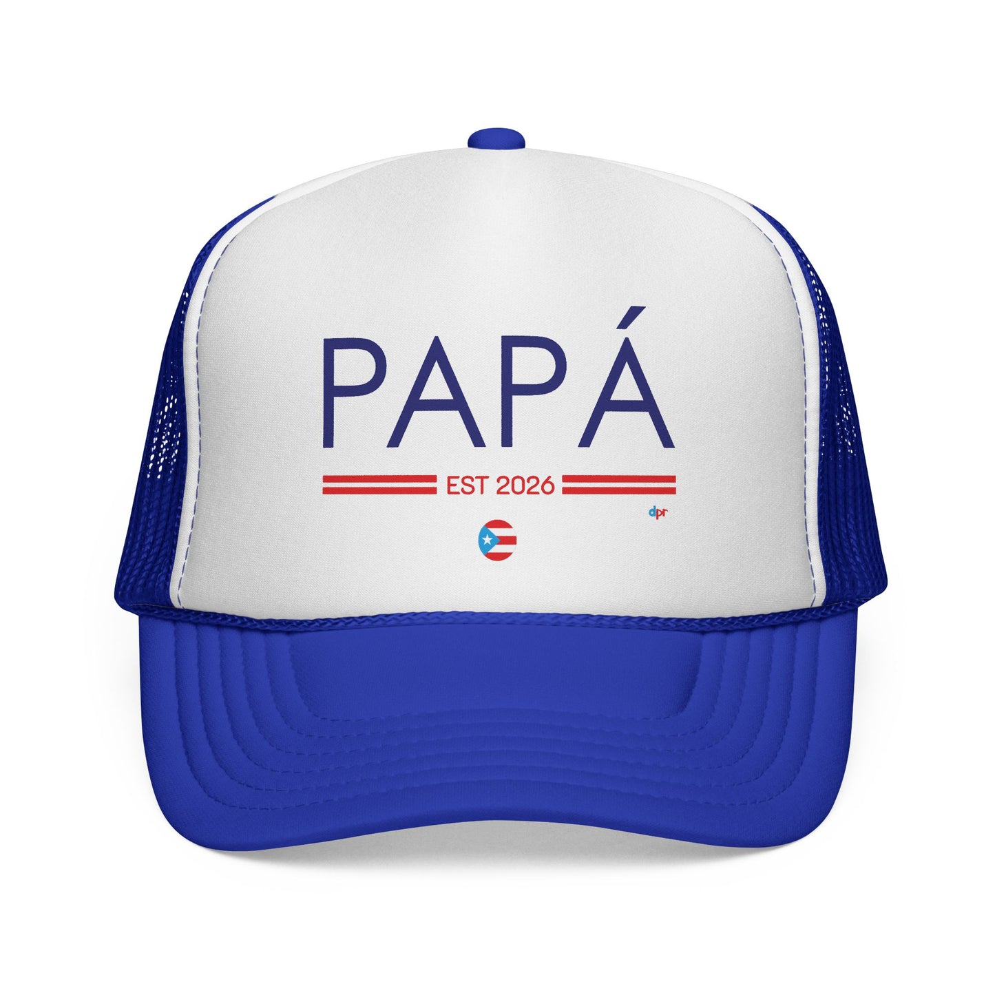 Papá Established 2026 Puerto Rican Pride Trucker Caps FREE SHIPPING