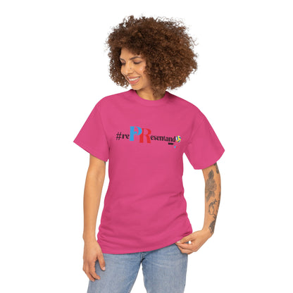 RePResentando Volleyball Unisex Heavy Cotton Tee