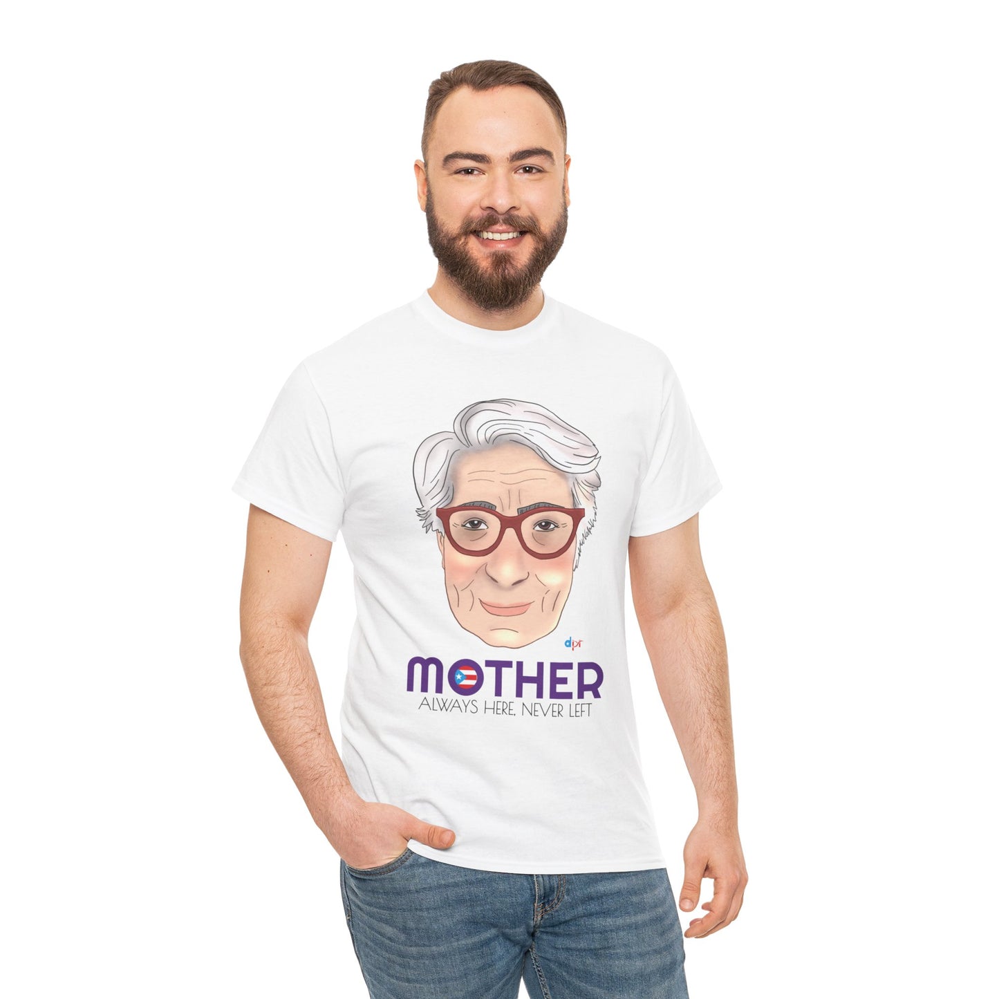 Mother The Real Influencer Heavy Cotton Tee