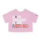 HOPE DREAMS HOME BANDERA Puerto Rico Flowy Cropped Tee